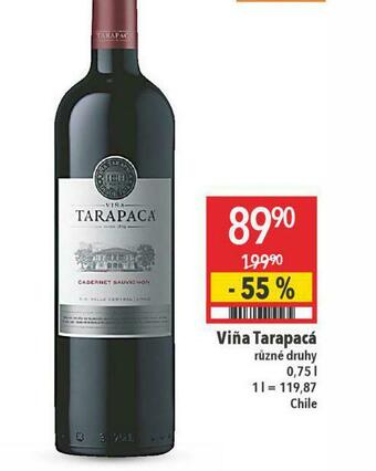 Globus Vina tarapacá nabídka