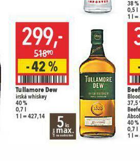 Globus Tullamore dew nabídka