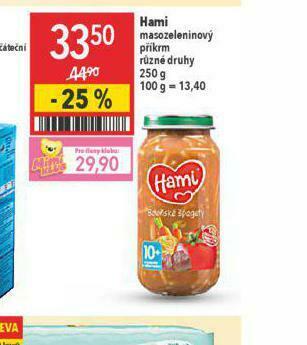 Globus Hami masozeleninový příkrm nabídka