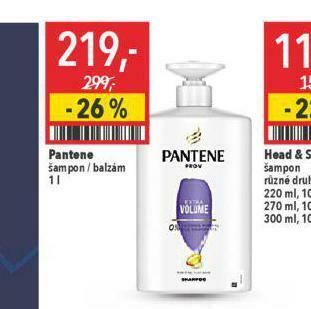 Globus Pantene šampon, balzám nabídka