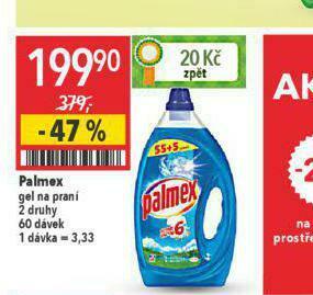 Globus Palmex prací gel nabídka