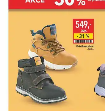 Globus Dětská kotníková obuv nabídka