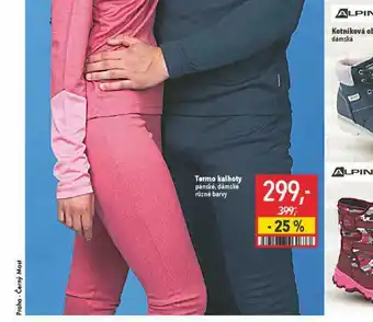 Globus Pánské termo kalhoty nabídka