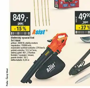 Globus Elektrický vysavač listí nabídka