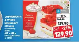 Kaufland COPPENRATH & WIESE Smetanový zákusek nabídka