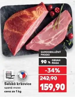 Kaufland Selská krkovice nabídka