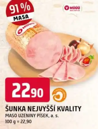 Trefa Šunka nejvyšší kvality nabídka