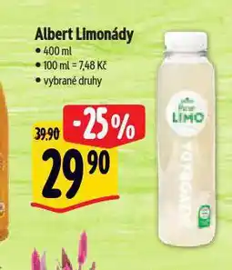 Albert Limonády nabídka