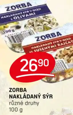 Flop ZORBA Nakládaný Sýr nabídka