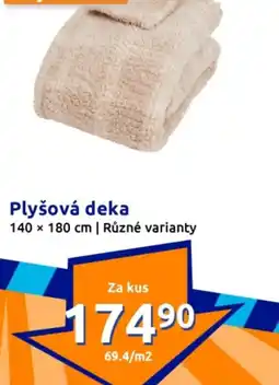 Action Plyšová Deka nabídka