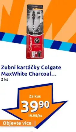 Action Zubní Kartáčky Colgate MaxWhite Charcoal nabídka