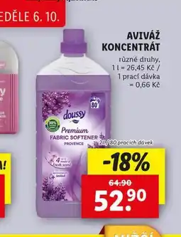 Lidl Doussy aviváž nabídka