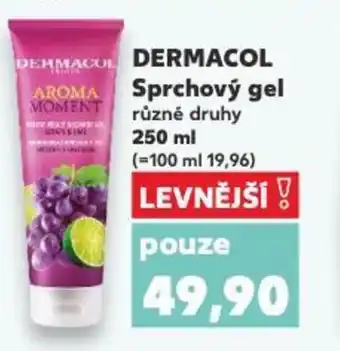 Kaufland DERMACOL Sprchový gel nabídka