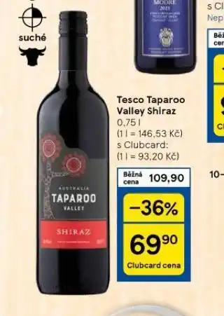 Tesco Tesco taparoo valley shiraz nabídka