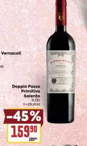 Billa Doppio passo primitivo salento nabídka