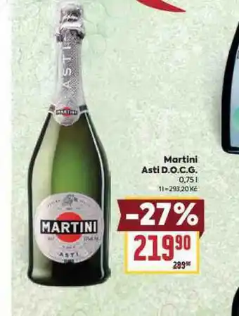 Billa Martini asti d.o.c.g nabídka