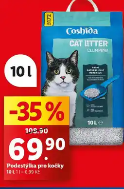 Lidl Podestýlka pro kočky nabídka