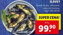 Lidl Slávky nabídka