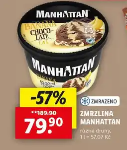 Lidl MANHATTAN Zmrzlina nabídka