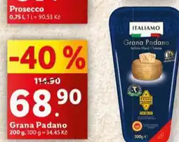 Lidl Grana padano nabídka