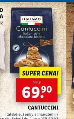 Lidl Cantuccini nabídka