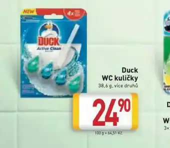 Duck wc kuličky