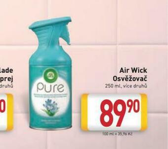 Billa Air wick osvěžovač nabídka