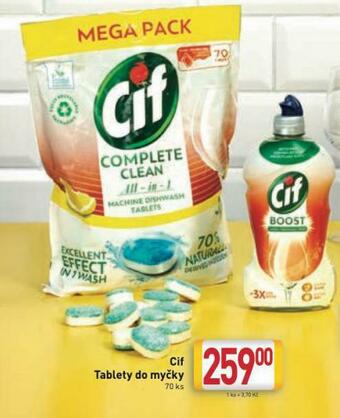 Billa Cif tablety do myčky nabídka