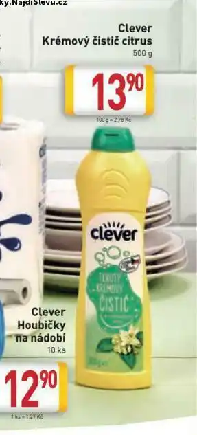 Billa Clever krémový čistič nabídka