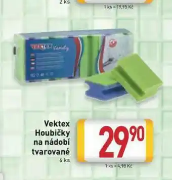 Billa Vektex houbičky na nádobí nabídka