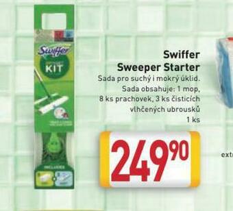 Billa Swiffer sweeper starter nabídka