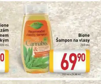 Billa Bione šampon nabídka