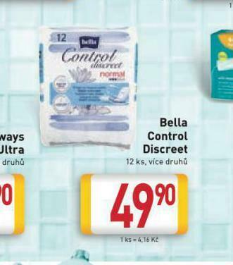 Billa Bella control discreet nabídka