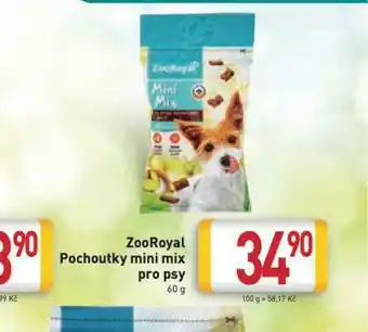 Billa Zooroyal pochoutky mini mix pro psy nabídka