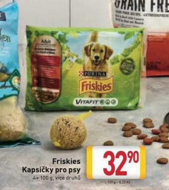 Billa Friskies kapsičky pro psy nabídka