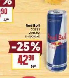 Billa Red bull nabídka