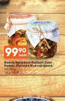 Terno Madeta nakládané blaťácké zlato nabídka