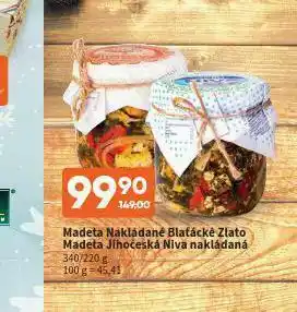 Terno Madeta jihočeská niva nakládaná nabídka