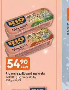 Terno Rio mare grilovaná makrfela nabídka