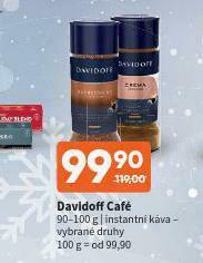 Terno Davidoff café nabídka