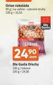 Terno Dle gusta ořechy nabídka