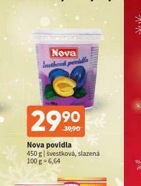 Terno Nova povidla nabídka