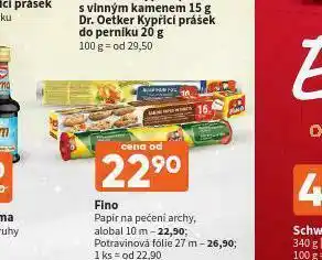 Terno Fino potravinová fólie nabídka