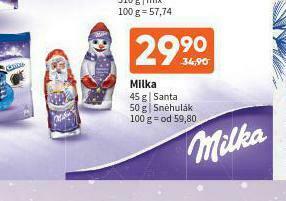 Terno Milka nabídka