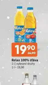Terno Relax 100% šťáva nabídka