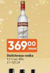 Terno Stolichnaya vodka nabídka