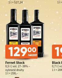 Terno Fernet stock nabídka