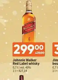 Johnie walker red label whisky