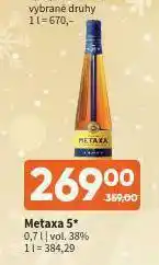 Terno Metaxa 5* nabídka