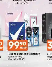 Terno Rexona kosmtické balíčky nabídka